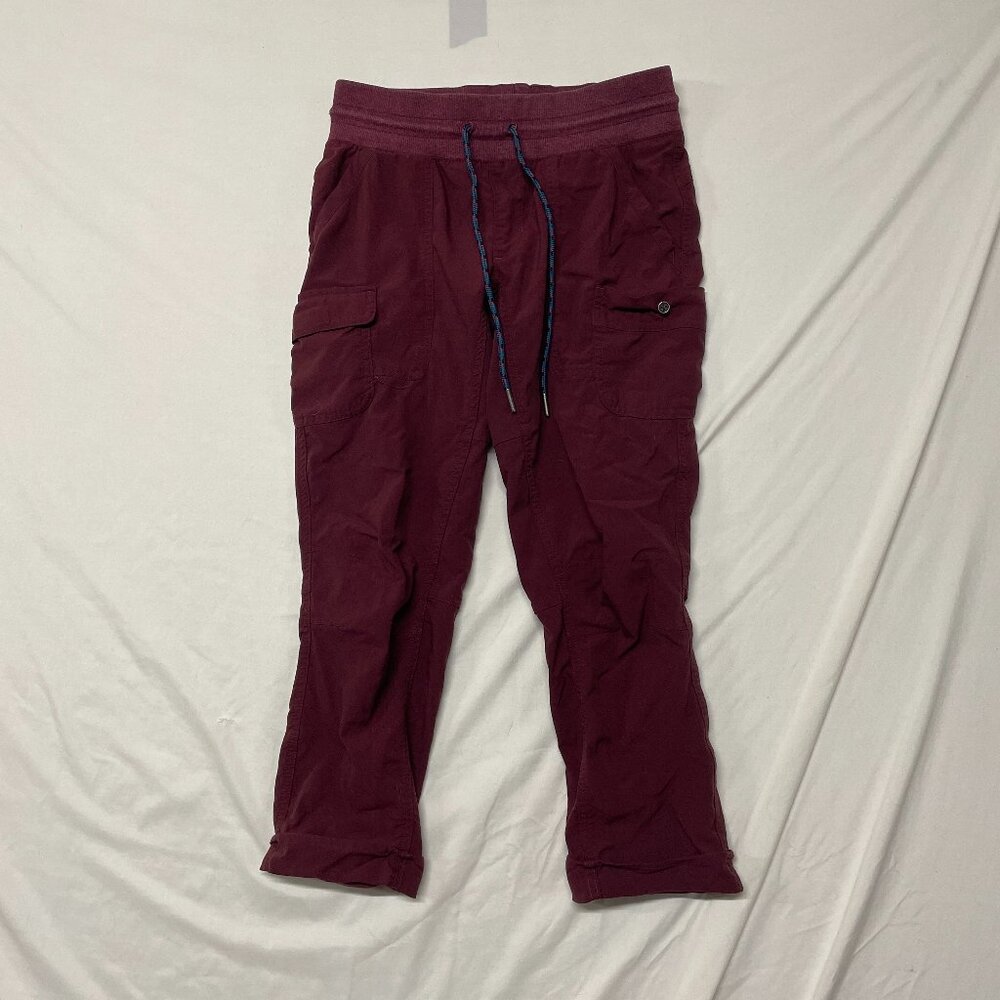 Maroon women's Columbia capris - Picture 1 of 9